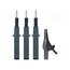 FTC00001324D Kit of test probes; Wire insul.mat: PVC; black Urrp6DEWVkqR66DmvXfpeJcEWnvHKEKqv57elICYq5E
