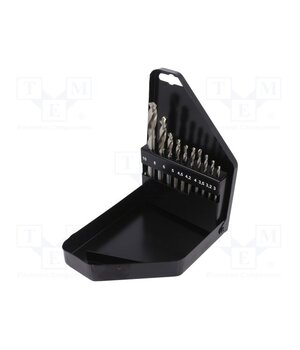 0000100910100 Drill set; for metal; high speed steel cobalt HSS-Co; 10pcs. 0PxTRLqIUBjIihLFrx1A2tE5Wt5nOvezKmZdpvaQSXU