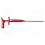 BU-20433-2 Clip-on probe; hook type; 1A; red; Contacts: steel; 1kV; 190mm AIVDBxrA-BOdH-C4yRiNg_fSutFS8CWw6cQMGzlUSMU