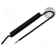 84908 Wire: coiled; H05BQ-F; 3G1mm2; unshielded; PUR; black; 300V,500V uckvJHcaC0kRi9Mx6YplacHTdrZsWe4cdpr7ndY99gg