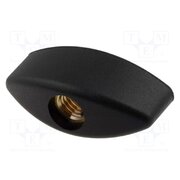 8358 Knob wing; Int.thread: M6; 12mm; H: 15mm; polyamide; W: 32mm 9ehflcR9pTM2BRG3BZZGt0wHOmZctPANo-9os6EMyEc
