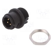 09 0981 00 04 Connector: circular; 710; 125V; 3A; PIN: 4; socket; male; unshielded 0-T8fUC-sH5F92tBAjvZE0JShmxGgpjYgWNZsryIoTo