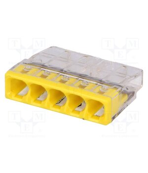 2273-205 Quick splice; 2273; 24A; 450V; spring clamp; yellow; L: 16.5mm IIEVbfIoiFJEbcYea_QodGsD6UKeUBWtl0mPumvLYiA