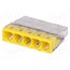 2273-205 Quick splice; 2273; 24A; 450V; spring clamp; yellow; L: 16.5mm IIEVbfIoiFJEbcYea_QodGsD6UKeUBWtl0mPumvLYiA