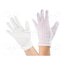 109-0016 Protective gloves; ESD; M; polyester,polyurethane; white Afh9iXEKGPQGbkulfhmXFABUtypipK_e8V550iKhdas