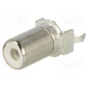 584 Connector: RCA; socket; female; straight; THT; brass; tinned 9K5ZUKzzFDe8ia1fC5VrslMGulnGxDwhCIIUQILpEDE