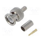 R-131 RG58 Connector: BNC; plug; male; straight; 50Ω; crimped; RG58; for cable cuXhfDSGp8i9ex8-Ae2FyC3MnYQ4scQVMRcHZyy9bag