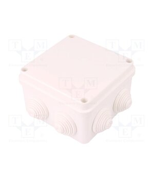 0243-10 Enclosure: junction box; X: 110mm; Y: 110mm; Z: 67mm; wall mount prqIsHIDKQB-8mCPgcuTCaDGj2GQkt4eMQwPqPZQWXk