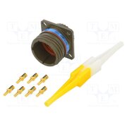 D38999/20WE6PN Connector: military; socket; male; PIN: 6; size 17; olive; crimped y2OV1ptj7DvKZTDtvlFNnpTyNz-nNR_4EhE_JltFW9I