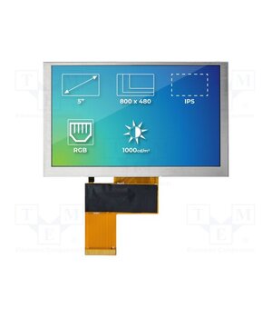 SM-RVT50HQTNWN00 Display: TFT; 5"; 800x480; Illumin: LED; Dim: 120.7x75.8x2.95mm eWzSqcIKrERRpp5L5fqpJXOguqN-hwv2sPNsD8ItE_Q