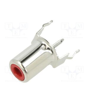 PHS-7A RED Connector: RCA; socket; female; straight; THT; nickel plated -OZUgxFvUtZzg0BgJoWmJRGzUtVdji87Y-bHGx1r2To