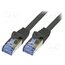 CQ3053S Patch cord; RJ45 plug,both sides; S/FTP; 6a; stranded; Cu; 2m; LSZH cEdhLHpJXkgZlk20gtRRvywNhSMAse__3tOlexDVrds
