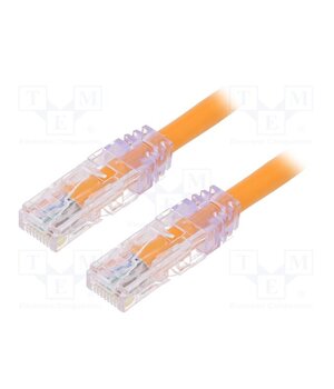 UTP6AX3MOR Patch cord; RJ45 plug,both sides; TX6A™ 10Gig,U/UTP; 6a; wire; Cu 7IbxhL0iM5JlVJSHKcvv0fvu2KTKRMum9X-zlpNRU6Q