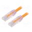 UTP6AX3MOR Patch cord; RJ45 plug,both sides; TX6A™ 10Gig,U/UTP; 6a; wire; Cu 7IbxhL0iM5JlVJSHKcvv0fvu2KTKRMum9X-zlpNRU6Q