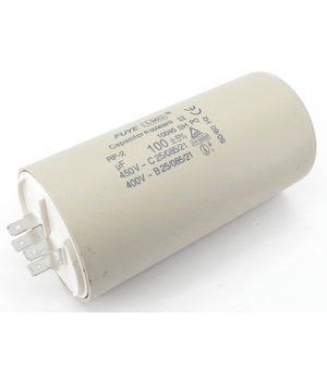 Kondensators 100 µF 450 V, ø60 × 122 mm

 SBW111100.jpg