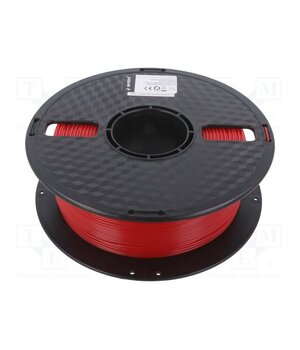3DP-PETG1.75-01-R Filament: PET-G; 1.75mm; red; 220÷260°C; 1kg MBH6Qqj3m-vHu-9V4-nM4ohl62GlhNpMuwgVF3FfsU8