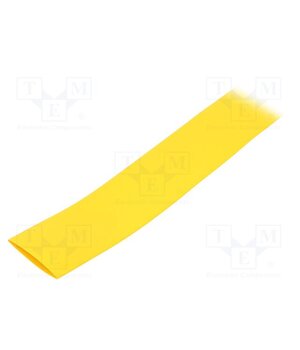 HSS-HF 12.7-25.4EL Y10M Heat shrink sleeve; glueless; 2: 1; 25.4mm; L: 10m; yellow xJPDVbvx5D0LLLY9xNCzN4oOIGP3F9c586S_YBBbXMM