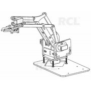 Акриловая мини-механическая рука (конструкторский набор с деталями и винтами)