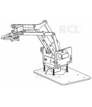 Akrila MINI rokas kronšteins Arduino ar satvērēja spīlēm

 ABRRM01.jpg
