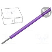 1236007 Wire; ÖLFLEX® HEAT 125 SC; 1x2.5mm2; stranded; Cu; violet; CPR: Dca eEVEZYAJ_4kJ1dTEkndTOawlCm4aujz3VUqNjZrsKaU