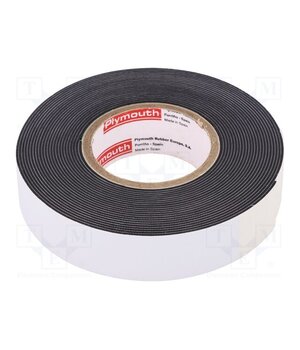 W963 PLYSAFE, 19MMX9,1M Tape: electrical insulating; W: 19mm; L: 9.1m; Thk: 0.8mm; black nvtQ82a9d-ycxSKi6zpZdZ5AdkMssO1Xt_bqpN5sLQo