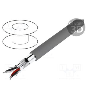 6032C SL005 Wire; Alpha Essential C&C; 2x2x20AWG; PVC; dark grey; 300V; 30.5m lUmr8H-SAl_sCYT1Lb33XNTOPmbBmIg0jdCEC4h6Exk