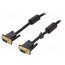 DAEBQ Cable; D-Sub 15pin HD plug,both sides; black; 20m; Core: Cu; 28AWG 5jlbxDyuvVwfGMJNvZWjzB18-cQDOunbR55jjzt73Es