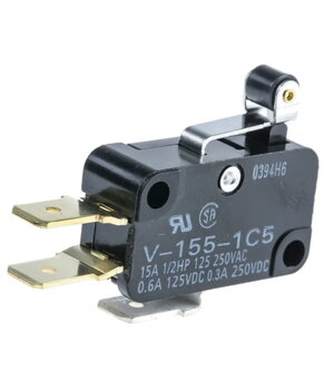 MIKROSLĒDZIS IESLĒGTS (ON), 15 A/250 VAC, 0,6 A/125 VDC

 CPR701OM_1.jpg