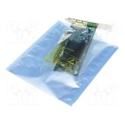 010-0006 Protection bag; ESD; L: 203mm; W: 102mm; Thk: 75um; 100pcs; 1MΩ÷10GΩ HRYkE_bs-b0QG8hHO9_iL6EFPSE8akYJ6pQw5M62Klg