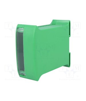 KRC45 Enclosure: for DIN rail mounting; Y: 101mm; X: 45mm; Z: 120mm; green cS302Vch2pvCGT-qvH66bH_zf_0wjWJcoUg2nNj2-5M