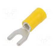 BM90320 Tip: fork; M4; Ø: 4.3mm; 4÷6mm2; crimped; for cable; insulated xxMbzZTjVL0kyhK09F8Y6a2K9fqZmacTSAkA5iA13_g
