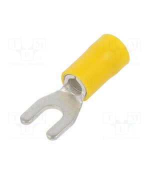 BM90320 Tip: fork; M4; Ø: 4.3mm; 4÷6mm2; crimped; for cable; insulated xxMbzZTjVL0kyhK09F8Y6a2K9fqZmacTSAkA5iA13_g
