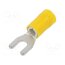 BM90320 Tip: fork; M4; Ø: 4.3mm; 4÷6mm2; crimped; for cable; insulated xxMbzZTjVL0kyhK09F8Y6a2K9fqZmacTSAkA5iA13_g