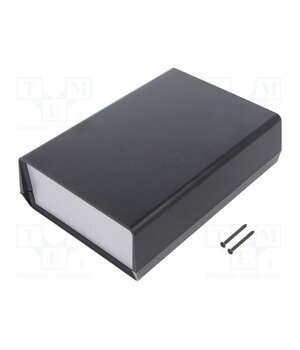 932.9 Enclosure: with panel; PCB is fastened in guides; EURO 93; ABS OBcjIKueRhydXt32oWkL0CFEvyNXzl51T3qUS8J40T8