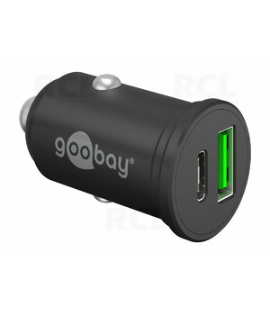 Divkāršais USB automašīnas ātrās uzlādes adapteris USB-C™ PD (Power Delivery) (45 W)

 AIMUSB45.jpg