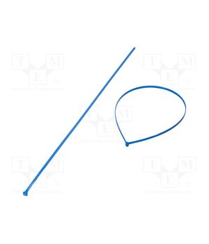 7TCG009400R0009 Cable tie; with a metal clasp; L: 889mm; W: 8.2mm; blue; polyamide UGXRnQgTHNUmbn_Q-jZYaFbwTKhbTNFMp1jQ5XL8tdg