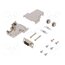 6355-0058-11 Connector: D-Sub; PIN: 15; plug; female; soldering; for cable; black sHCT0IA9eLzeoNlhBcT3BSj05AlkvdNUQjV3HuSBM1I