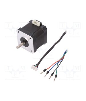 FIT0278 Motor: stepper; 3.4VDC; Shaft: D spring; max.343mNm; 1.7A; 6000h ARrSTCVbWMLJy5yK6UaP4__CPdqE56NaXr_RFH8gCPo
