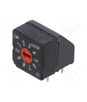 CRD10RM0AB Encoding switch; DEC/BCD; Pos: 10; THT,on right; Rcont max: 100mΩ dqtThoJgNWf7jc_0-vhkRoVnmput3AYlF1MvivO-XM0