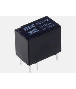 RELĒ 12V 1A 12V SPDT RAYEX 12,5x10x7,5mm

 RL1201R.jpg
