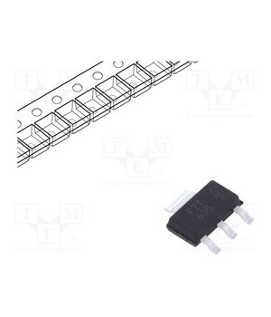 FZT605TA Transistor: NPN; bipolar; Darlington; 120V; 1.5A; 1.2W; SOT223 bIrqb_NgvYjglou0MqU58IFr76sWUn2sfbyBD1X5pyg