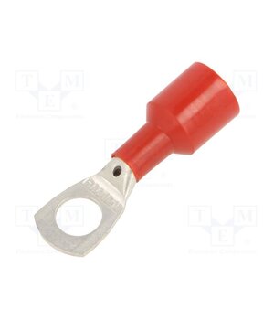BM00444 Tip: ring tube; M10; Ø: 10.5mm; 10mm2; crimped; for cable; insulated l1pcgIWzlKRGqEGDJGJntCYNbWbKD_o718S2qygQMtI
