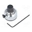 H-23-6M Precise knob; with counting dial; Shaft d: 6mm; Ø22.2x22mm 4-ILOSP1V-zq5UKLS7W_LVsMsGPhH3JRx4ipaTkr_8o