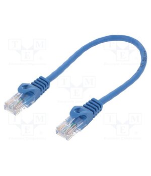 CP1016U Patch cord; RJ45 plug,both sides; U/UTP; 5e; stranded; CCA; 0.25m ZguOM3T9lXLX93VoLgQ60c8jLGSGEz43l0LLMJGdRs4