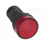 LEMPUTĖ LED ø28mm 12V raudona