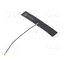 146185-0100 Antenna; GSM,LTE; 1.5dBi,3.2dBi,4dBi; linear; self-adhesive; U.FL 9hGPYPLyFpf-11x4A9YbFiKWG9Z3_f4-GgCbgl8iBkA