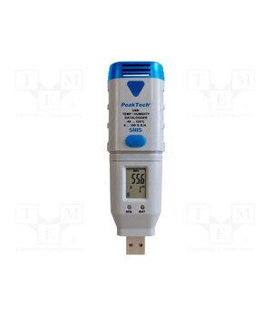 P 5185 Data logger; ambient temperature,humidity; IP20; Display: LCD A10YKblGzulIDmALmPVcQuxdcngSU_Lnx2ug75HXEhA