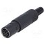 MDC-106 Connector: DIN mini; plug; female; PIN: 6; soldering; for cable 5qc6pIE6wBy5J4a6mddwirVl-32frfcGIeq-lvkg2O8