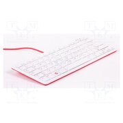 RPI-KYB IT (RED/WHITE) Accessories: keyboard; USB A-USB B micro cable,keypad -N3OoWwFZMyoGp66iLGC5mK2Vg5KOaVLDIbzhkC2Uyk