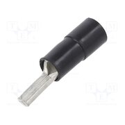 BM00450 Tip: wire pin; Ø: 4.3mm; 10mm2; crimped; for cable; insulated; black 4VAcHhVUl8mzo2-_DB3vj2qMuAneqdpgTyASLskkmGw